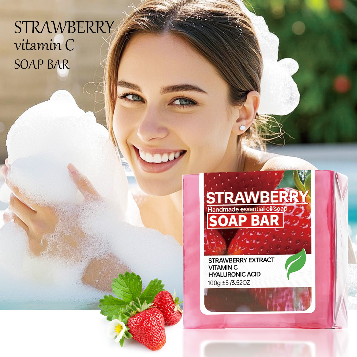 Soap Making Essential Oils - Strawberry Fruit Jam Puree Essential Oil
