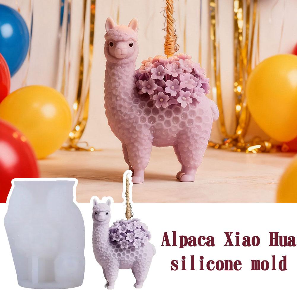 Soap Making In Home - Alpaca Silicone Mold For Candle Making
