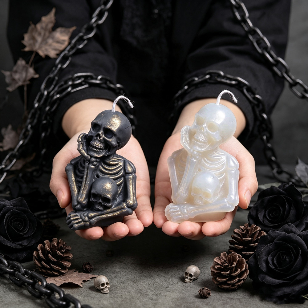 3D Realistic Skull Skeleton wi - огляд і ціна Soap Making Additives