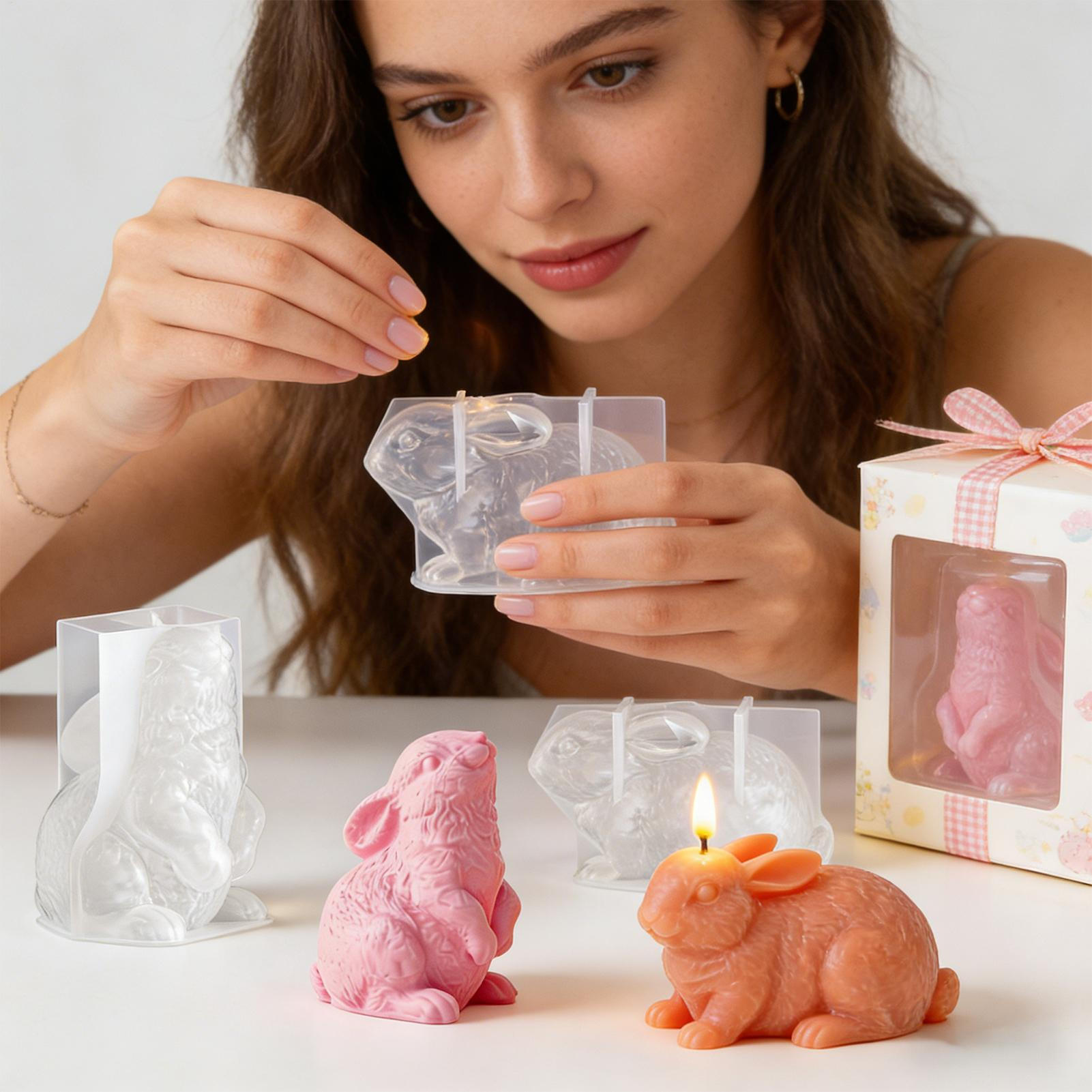 Bunny Silicone Mold 3D Craftin - огляд і ціна Soap Making Friend
