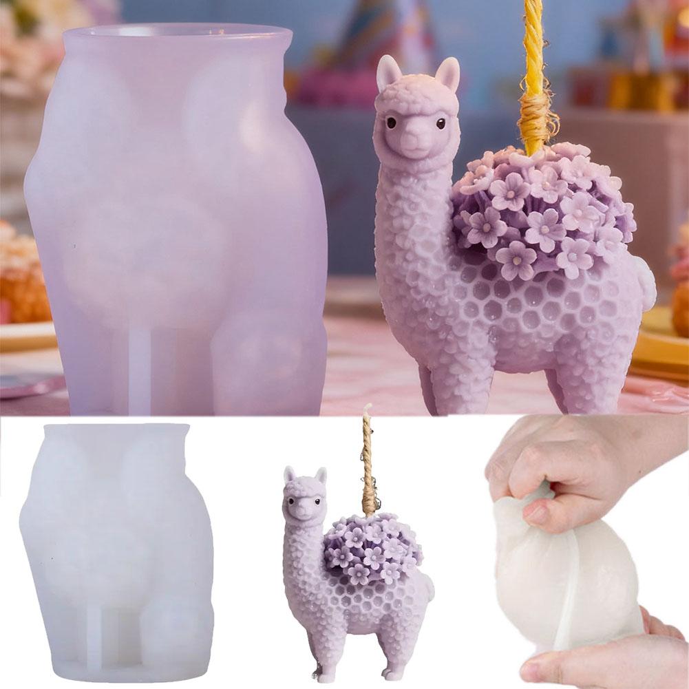 Alpaca Silicone Mold For Candl - огляд і ціна Soap Making In Home