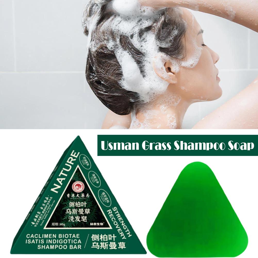 80g Usman Grass Solid Shampoo  - огляд і ціна Soap Making Essential Oils