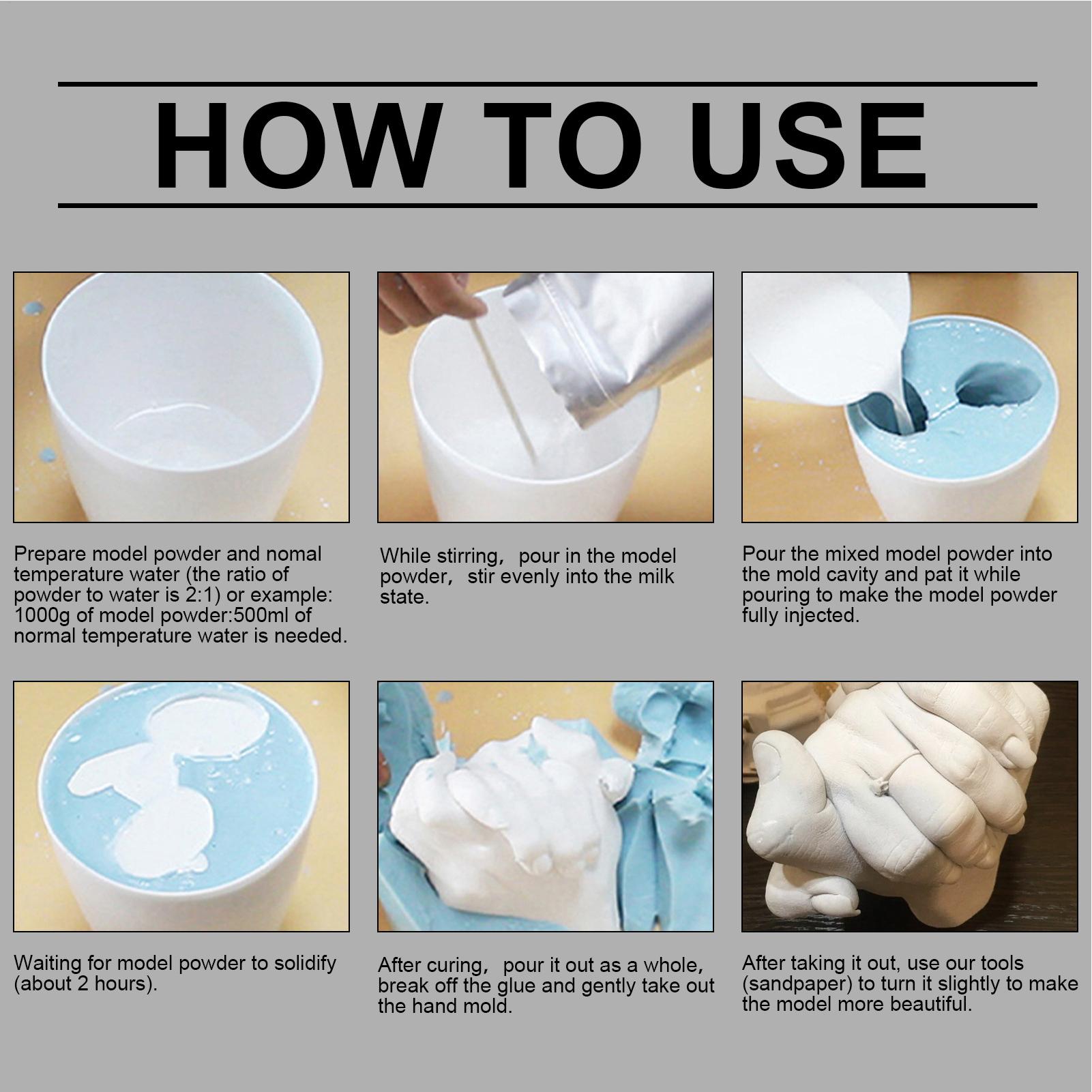 Baby Hand And Foot Casting Kit - огляд і ціна Soap Making At Home