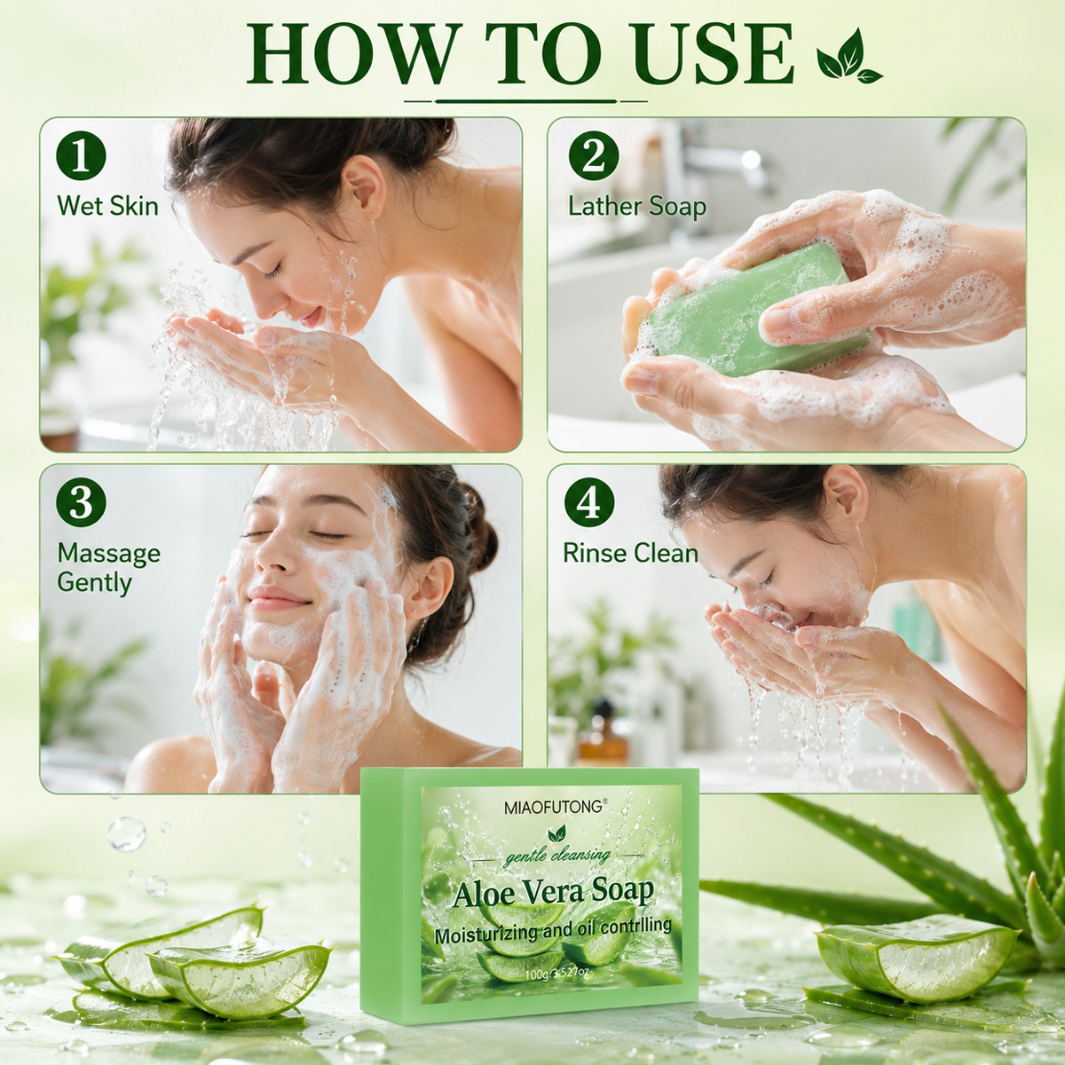 4 In 1 Aloe Vera Handmade Esse - огляд і ціна Soap Making Essential Oils