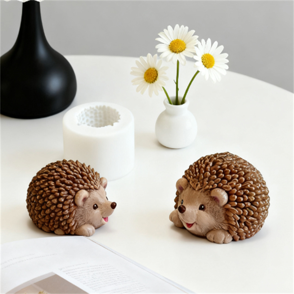 3D Hedgehog Silicone Mold Cute - огляд і ціна Soap Making At Home
