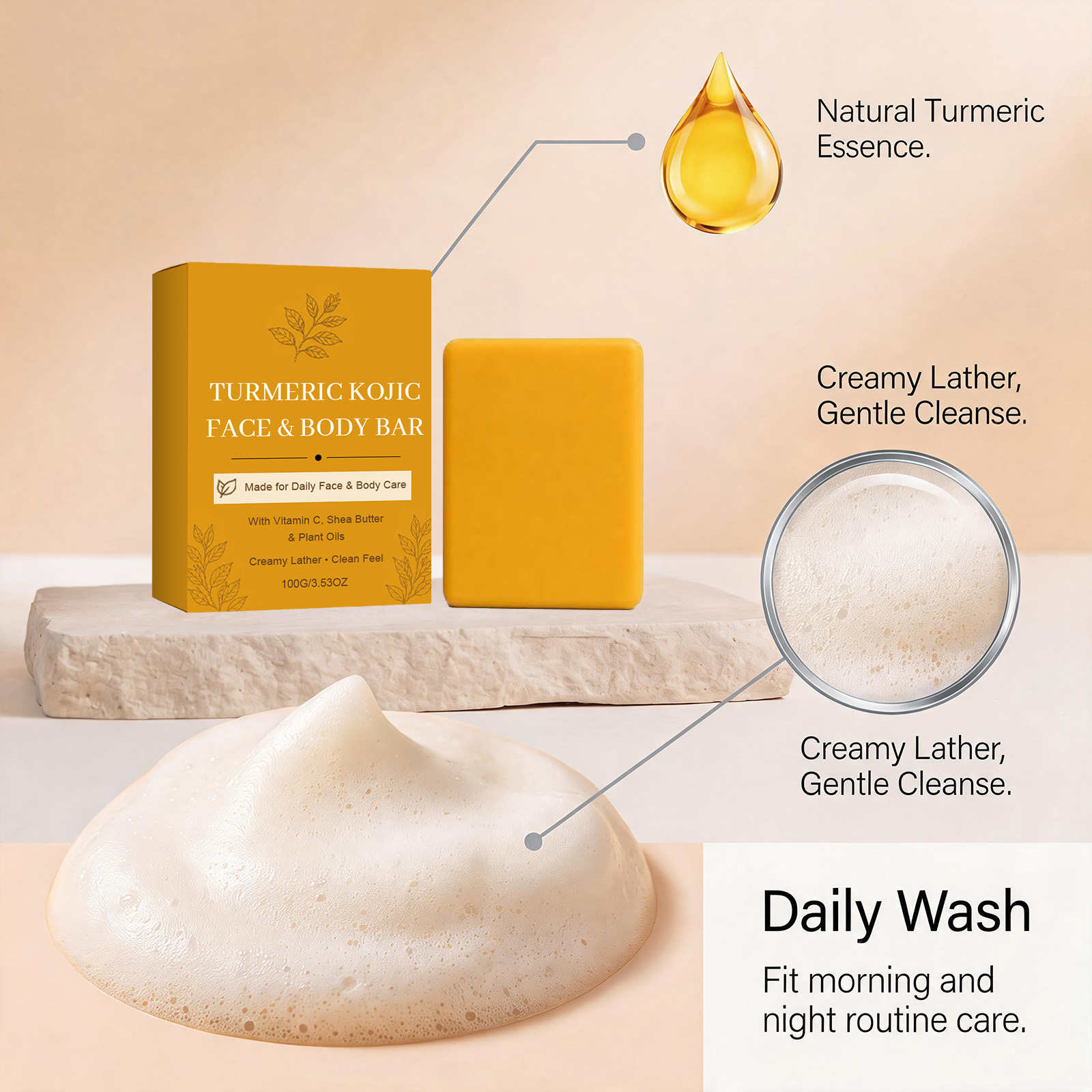 Turmeric Kojic Acid Handmade S - огляд і ціна Soap Making Essential Oils